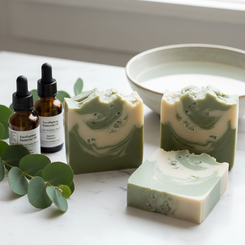 Aromatherapy Bar Soaps with Essential Oils