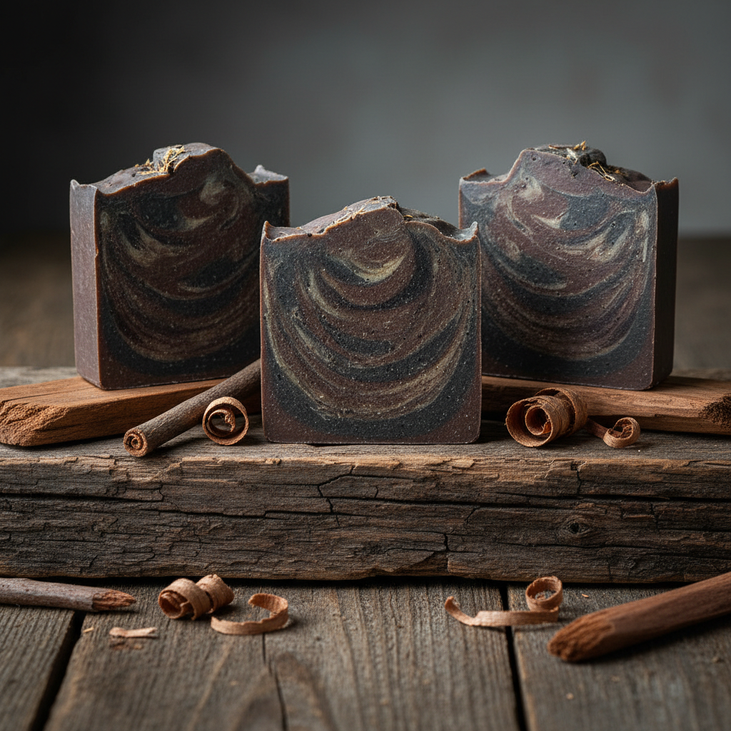 Masculine Bar Soap - Teakwood